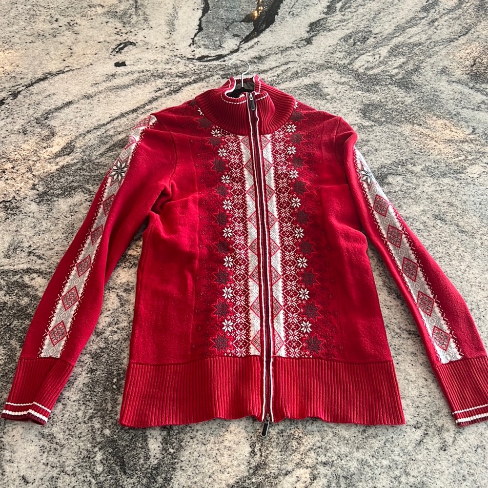 Eddie Bauer Red zip up